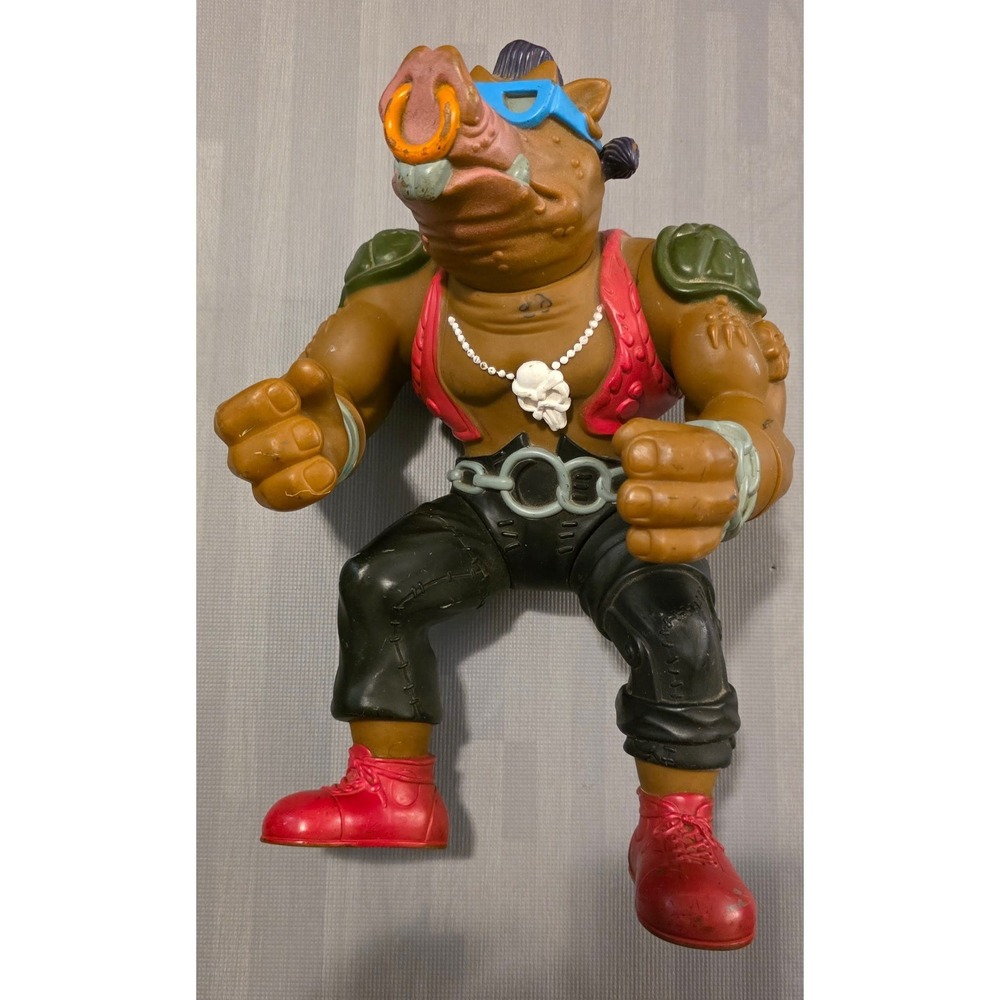 TMNT Bebop Action Figure (1988) – Teenage Mutant Ninja Turtles – Vtg Large 13"